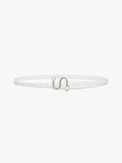 Sportmax ZELANDA Sportmax monogram thin belt with buckle