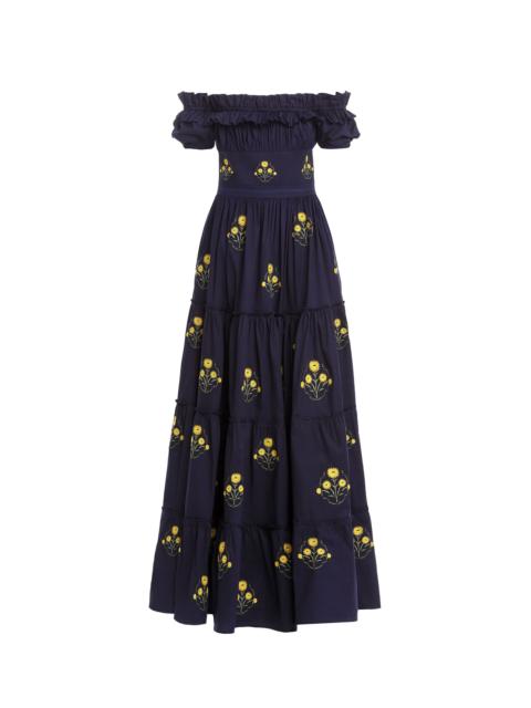 Agua by Agua Bendita Azucar Mimosa Maxi Dress