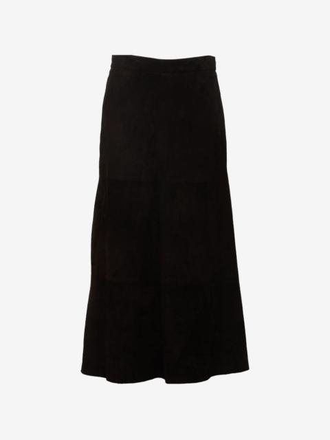'S Max Mara Fiorire suede skirt