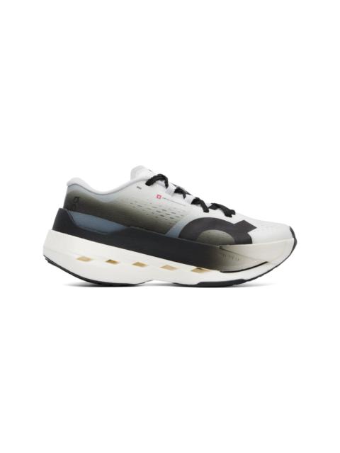 On White & Black Cloudboom Max Sneakers