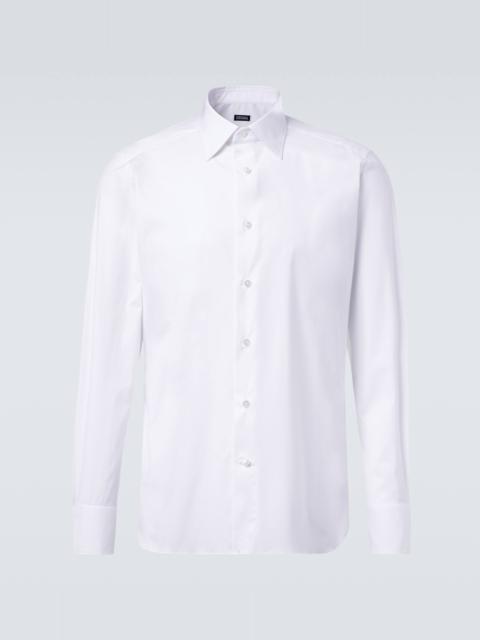 ZEGNA Cotton-blend shirt