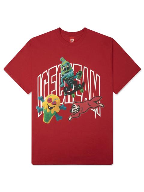 ICECREAM MARSHMALLOW S/S TEE - AMERICAN BEAUTY
