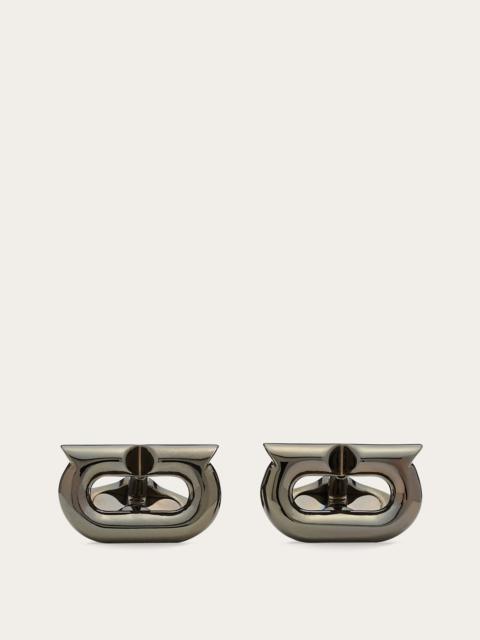 FERRAGAMO Gancini cufflinks