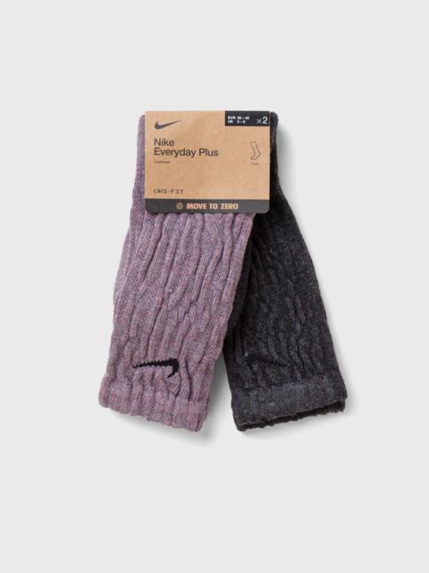 Cushioned Crew Socks (Two Pairs)