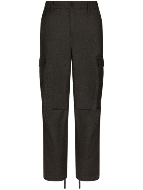 virgin-wool cargo trousers