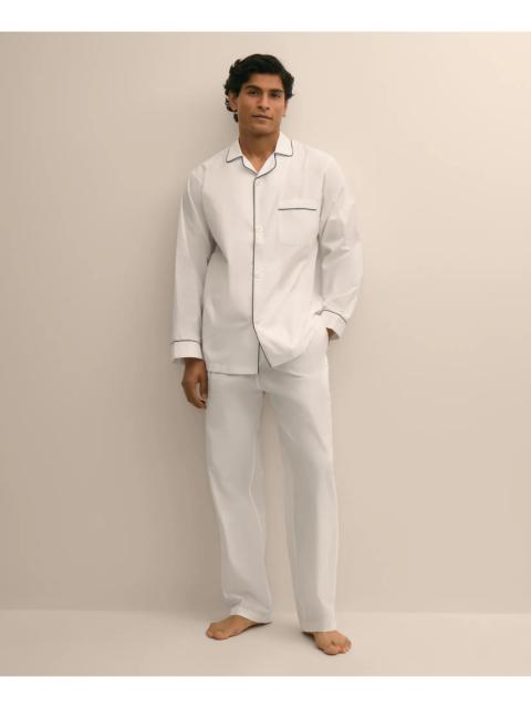 Brooks Brothers Cotton Broadcloth Pajamas