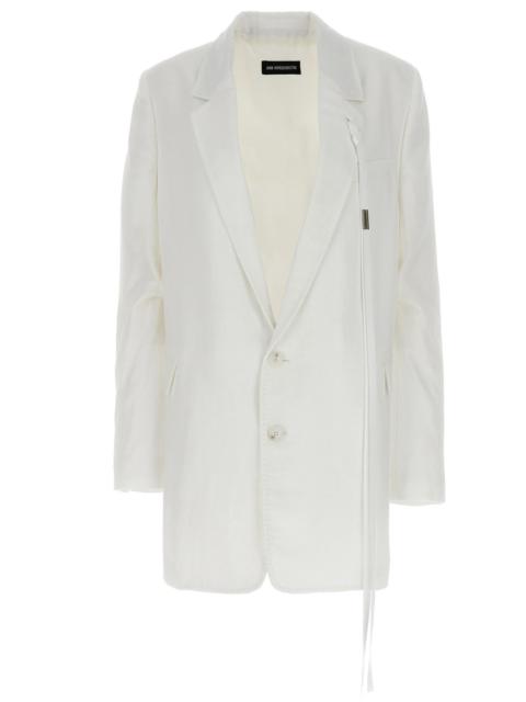 Ann Demeulemeester Agnes Blazer And Suits White