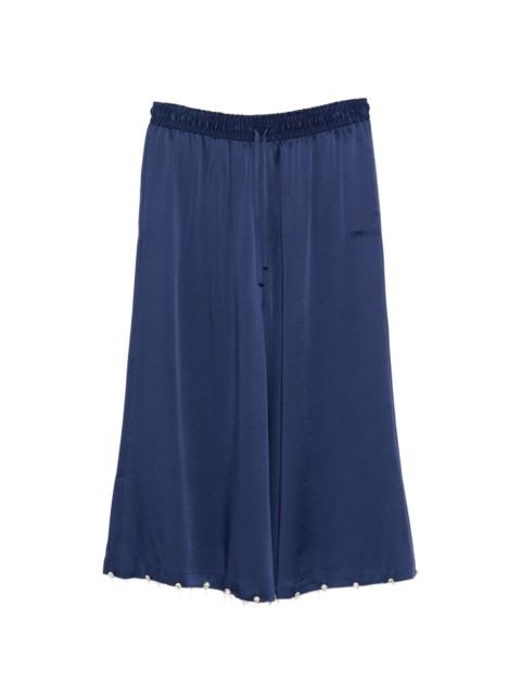 Stella McCartney beaded-trim trousers