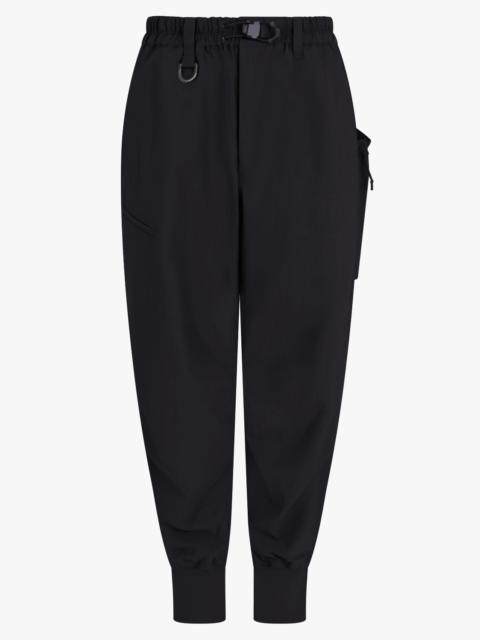 RIPSTOP CUFFED CARGO PANT | BLACK