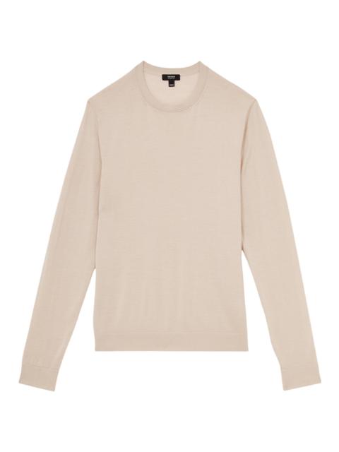 REISS Men's Wessex Merino Wool Crewneck Sweater - Beige