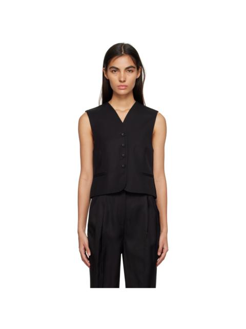 【関税込み】Loulou de Saison ブラック Arup ベスト Loulou de Saison Black Arup Vest | REVERSIBLE