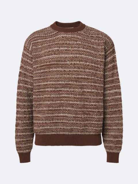 FRESCOBOL CARIOCA Jardim cotton and cashmere sweater