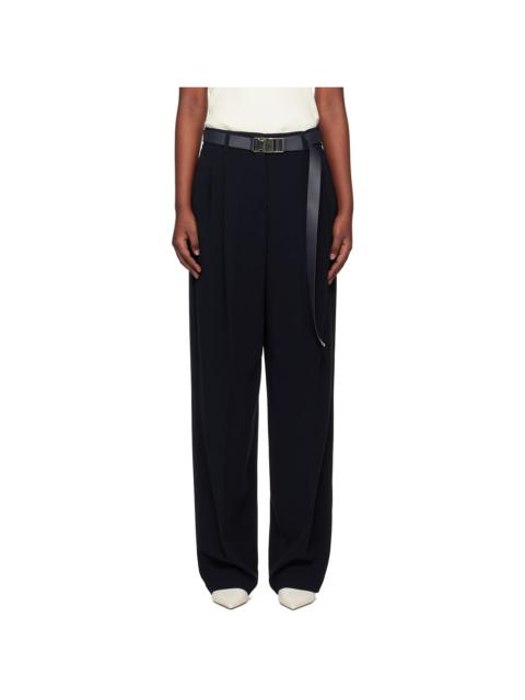 Max Mara Studio Navy Neottia Trousers