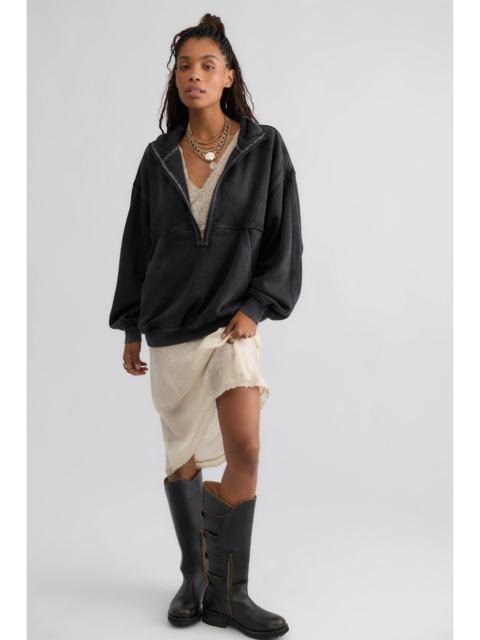 FREE PEOPLE Banks Half-Zip Pullover