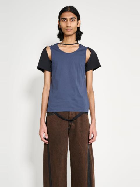 ECKHAUS LATTA ECKHAUS LATTA HUGGING TEE BLACKBERRY