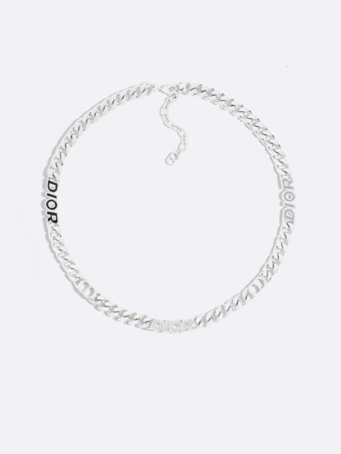 Dior Dior Italic Chain Link Necklace