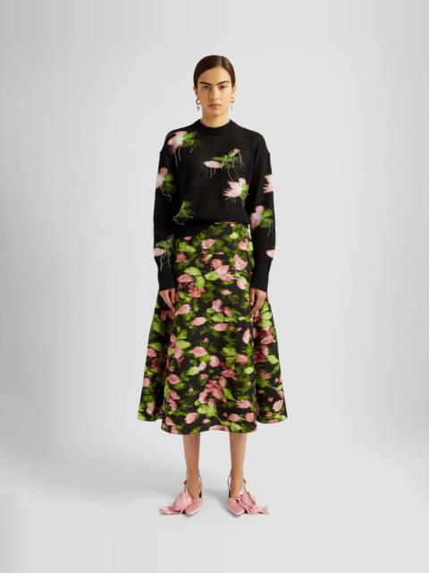 GATHERED VOLUMINOUS SKIRT