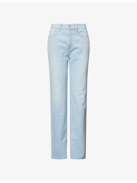 PAIGE Stevie Straight-Leg Denim Jeans