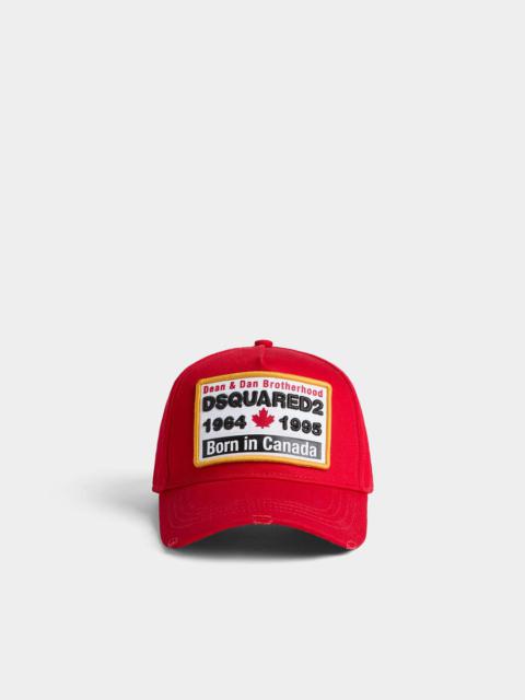 DSQUARED2 D2 PATCH BASEBALL CAP