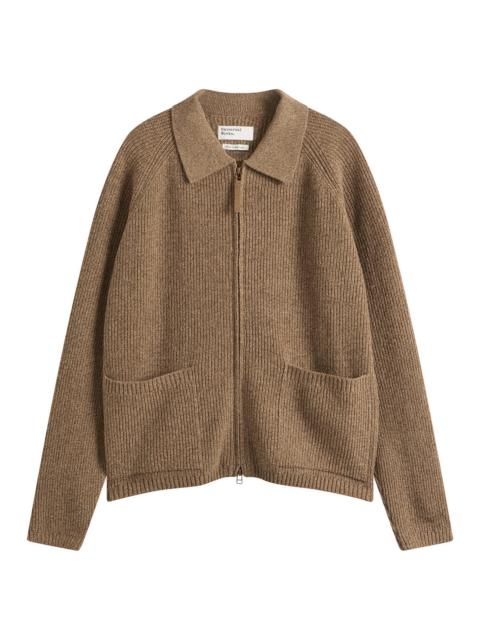 Universal Works Universal Works Eco Wool Zip Cardigan