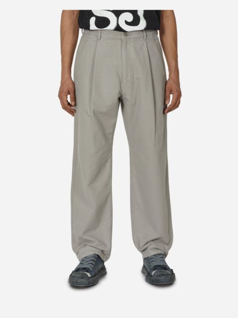 Cav Empt Brushed Soft Cotton One Tuck Pants Grey