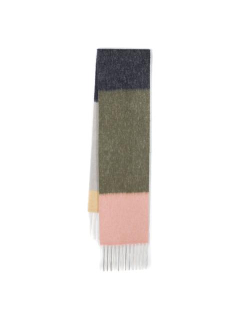 Holzweiler Ardesia colour-block scarf