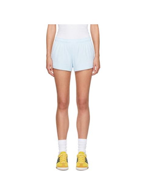 Sporty & Rich Blue International Disco Shorts