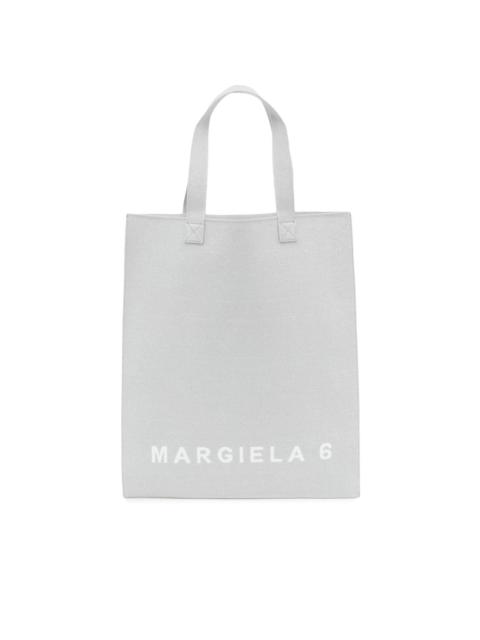 MM6 Maison Margiela logo-print tote bag