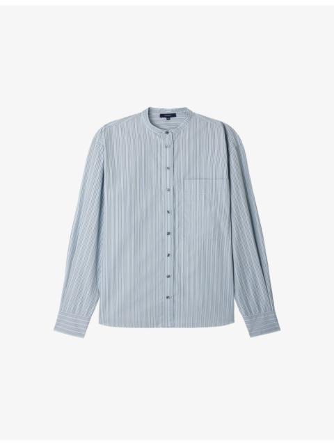 soeur Formentera Striped Cotton Shirt