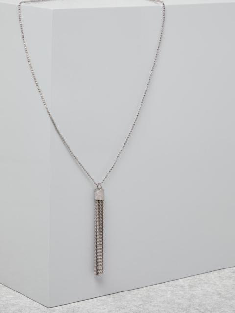 Brunello Cucinelli Precious tassel necklace in Sterling Silver