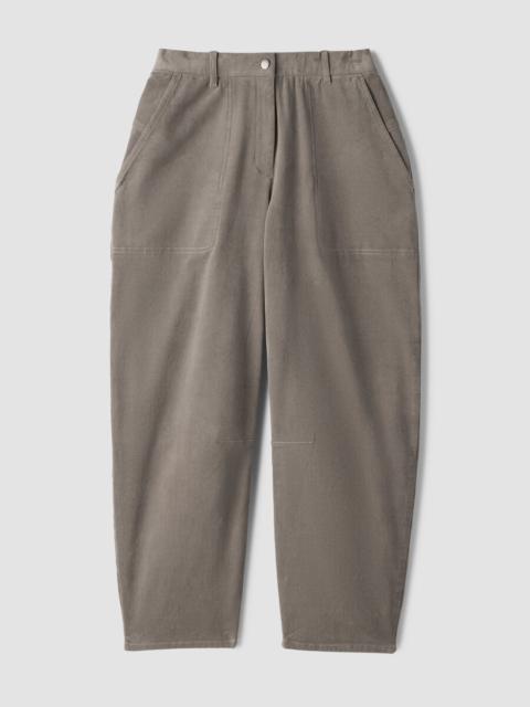 EILEEN FISHER Organic Cotton Stretch Corduroy Arch Pant
