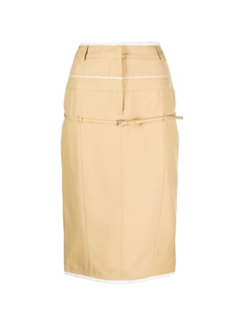 La Jupe Caraco pencil skirt
