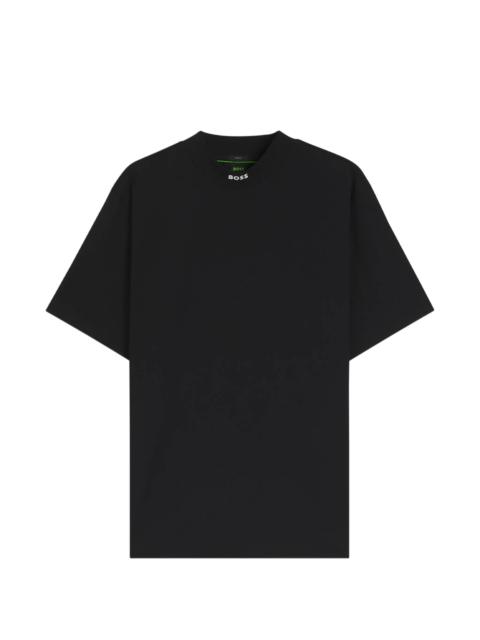 BOSS Boss Logo-print High-neck T-shirt