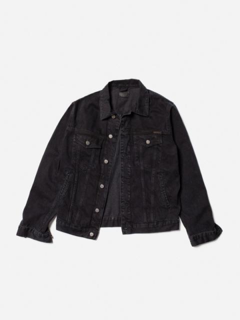 Nudie Jeans Robby Denim Jacket Vintage Black