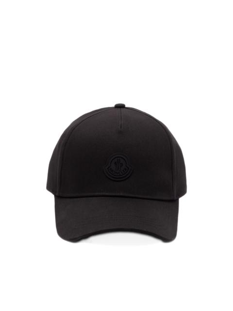 Moncler logo-patch cap