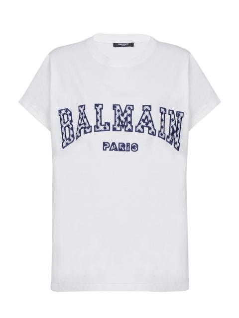 Balmain Vichy Detail T-Shirt