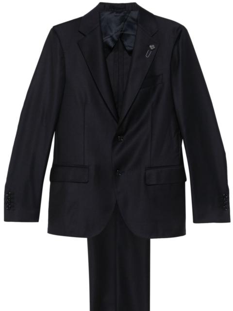 LARDINI virgin-wool suit