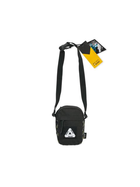 PALACE PALACE X-PAC COTTON CANVAS SHOT BAG BLACK