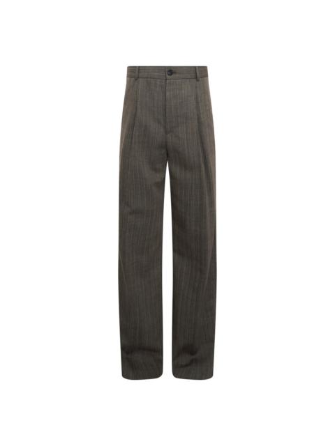 Dries Van Noten Regular Fit Straight Leg Pants