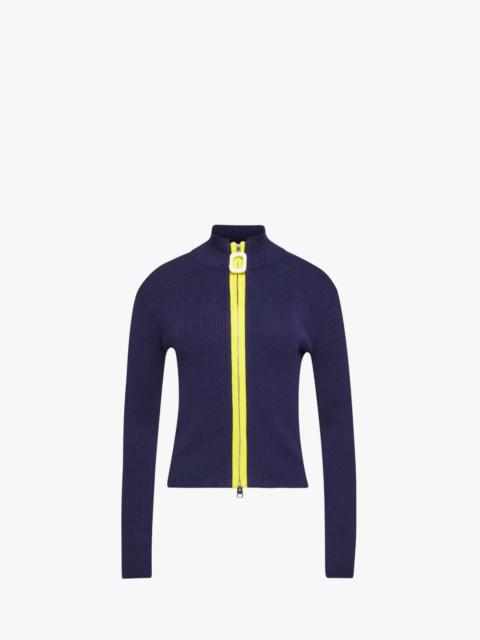 JW Anderson FITTED ZIP UP CARDIGAN