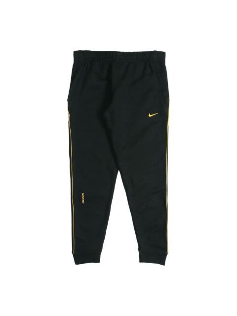 Nike Nike x Drake NOCTA 시리즈 번들 피트 양털 긴 바지 미국 판 검정 DA3935-010