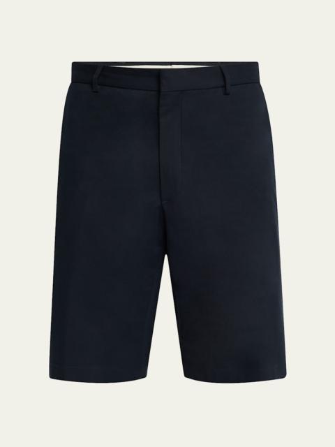 Loro Piana Men's Jarno Flat-Front Bermuda Shorts