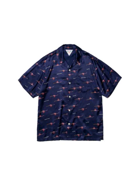 Human Made Human Made Flamingo Aloha Shirt Navy