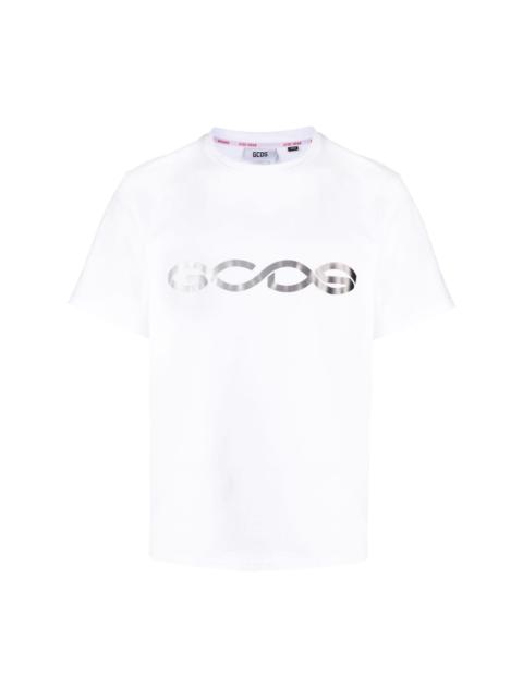 GCDS logo-print cotton T-shirt