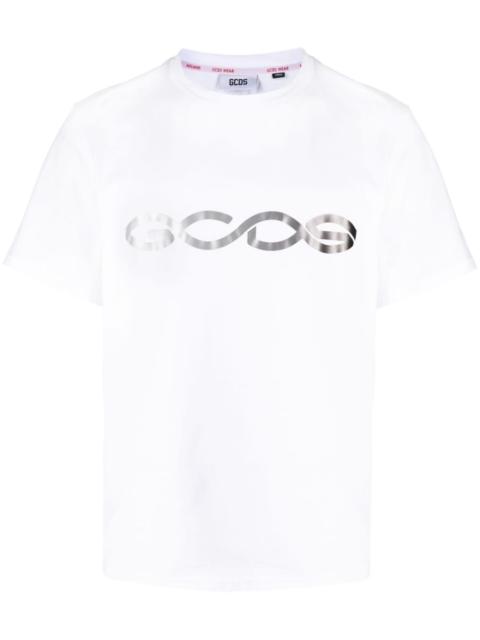 logo-print cotton T-shirt