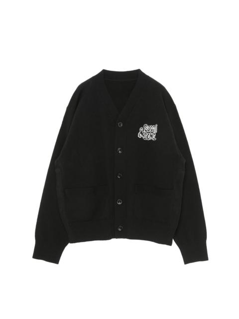 sacai Gonz Wool Knit Cardigan