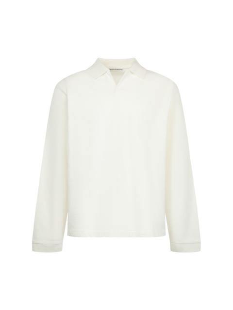 Studio Nicholson LONG SLEEVE POLO SHIRT