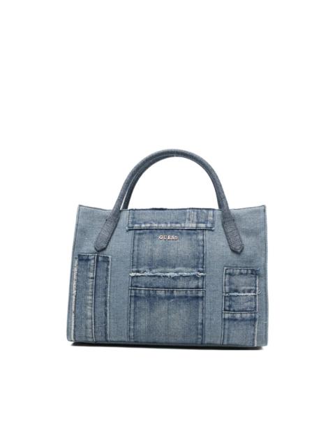 GUESS USA Jodi denim tote bag