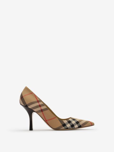 Burberry Check Dame High Pumps​