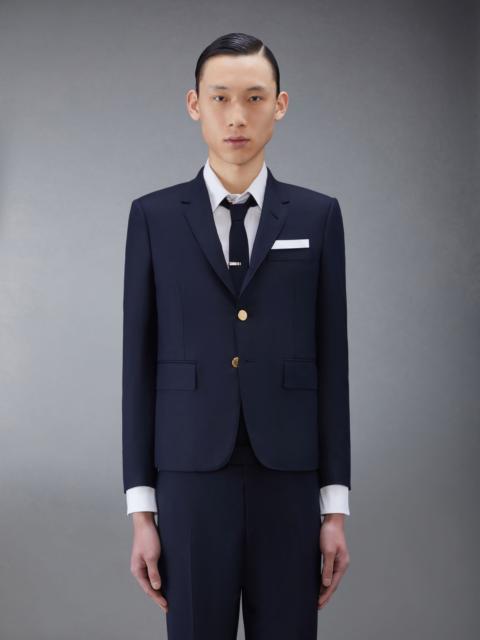 Navy Super 120s Twill High Armhole Sport Coat